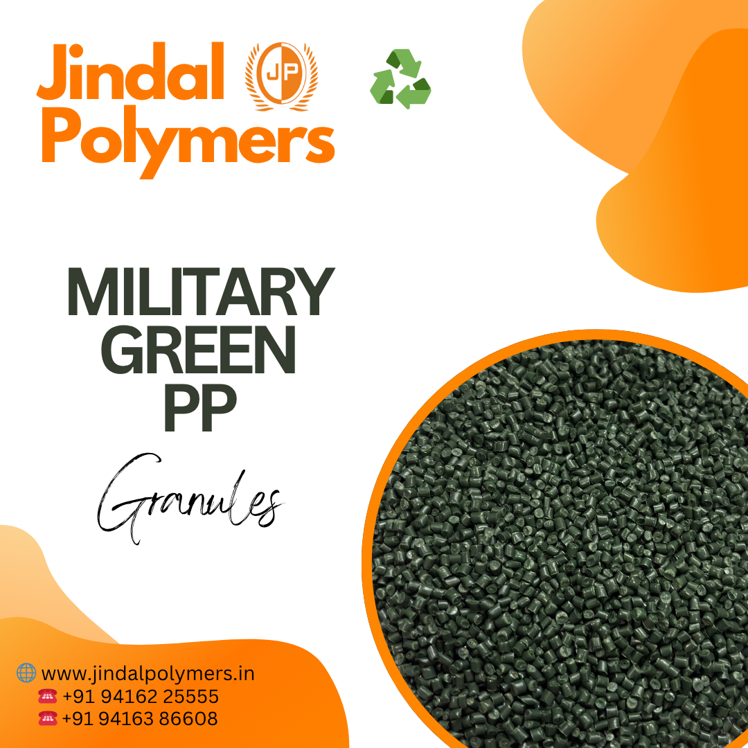 Military Green PP Granules